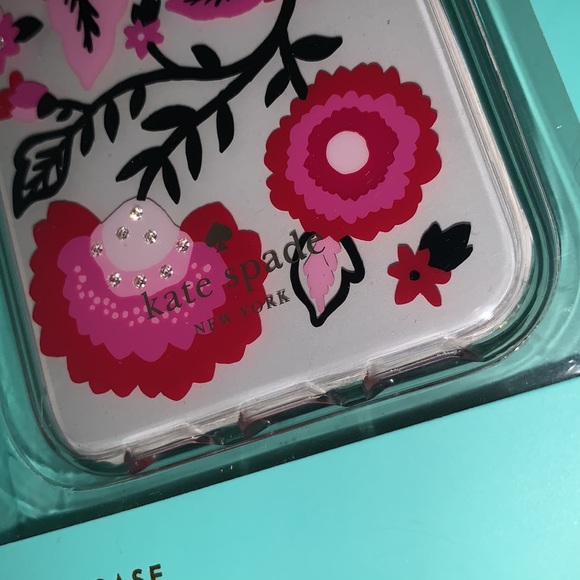 NWT! Kate Spade Jeweled Garland iPhone X Case - Picture 3 of 9